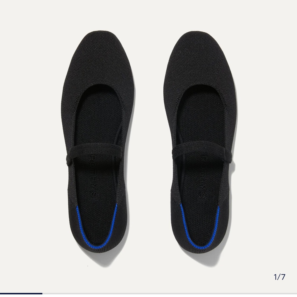 ROTHYS THE SQUARE MARYJANE IN BLACK WOMENS BALLET FLAT Size 11.5